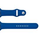 Pulseira Goldentec para Apple Watch 42/44mm Silicone Azul