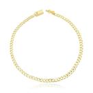 Pulseira Grossa De Ouro 18k Grumet Fecho Gaveta Banhada a Ouro Pulseira Grossa De Ouro 18k Grumet Fecho Gaveta Banhada a Ouro