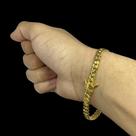 Pulseira Grumet 18k 21cm 6mm