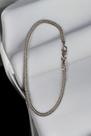 Pulseira Grumet Duplo em Prata 925 Italiana Legitima 3MM 19cm