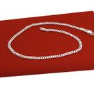 Pulseira Grumet Flat Fio 060 21cm Masculina Prata 925 Pura Pulseira Grumet Flat Fio 060 21cm Masculina Prata 925 Pura