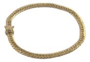 Pulseira Grumet Grossa 4.7 Ouro 18k 750 Gaveta 21 Cm