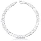 Pulseira Grumet Masculina Em Prata 925 Maciça C/ 20cm 5mm