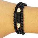 Pulseira Guia de Proteção Exú Caveira