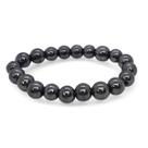 Pulseira Hematita Esfera Equilíbrio Energético Ajustável 8cm