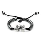 Pulseira Hematita Sagrado Coração