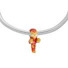 Pulseira Homem De Ferro Berloque Banhado a Prata 925 Pulseira Homem De Ferro Berloque Banhado a Prata 925