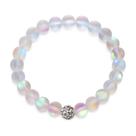 Pulseira Hope Inspired Mystic Mermaid Glass Moonstone Beads
