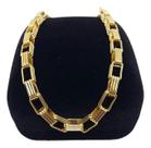 Pulseira Idêntica A Ouro Grampo 3d Banhada a Ouro