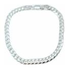 Pulseira Infantil 15 Cm Prata Legitima 925 Grumet 5 Mm