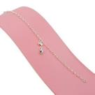 Pulseira Infantil Banhada a Prata Com Olho Grego e Coração Bijou Art Pulseira Infantil Banhada a Prata Com Olho Grego e Coração Bijou Art