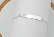 Pulseira Infantil Chapa Com Mickey Pulseira Infantil Chapa Com Mickey
