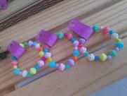 Pulseira infantil craquelada