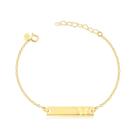 Pulseira Infantil Melindrosa Borboletinha Folheada A Ouro Pulseira Infantil Melindrosa Borboletinha Folheada A Ouro