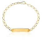Pulseira Infantil Ouro Melindrosa Bebê 18k 13,0 Centímetros Pulseira Infantil Ouro Melindrosa Bebê 18k 13,0 Centímetros