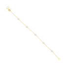 Pulseira Infantil Pérolas em Ouro 18K - AU13982