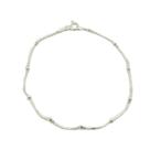 Pulseira Infantil Prata Legitima 925 Bolinha
