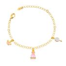 Pulseira Infantil Princesa