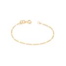Pulseira Infantil Rommanel Fio Alternado 5X1 Mede 14 Cm - 550035