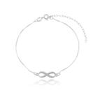 Pulseira infinito zircônia Pulseira infinito zircônia