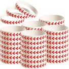 Pulseira JOVITEC Baseball Softball Silicone 24 peças para crianças