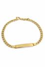 Pulseira Juvenil Grumet Chapinha Ouro 18K - 3.45