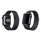 Pulseira Magnética Compatível Apple Watch 42mm 44mm 45mm 49mm Aço Inoxidável Fecho Magnético Compatível com iwo e Outros Smart