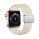 Pulseira Magnética De 40mm-45mm Para Apple Watch SE Série 3 6 7 8 9, Faixa De Nylon Scrunchie