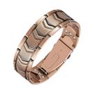 Pulseira Magnética De Cobre Neodímio 3500 Gauss 3X Força Para Homens, Bracelete De Cobre Puro, Joia