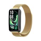Pulseira Magnética De Metal Confortável Huawei Band 10 9 8 Com Fecho Milanês - Acessório Para