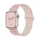 Pulseira Magnética De Silicone Para Apple Watch Série 1 2 3 4 5 6 7 8 SE, 45mm 38mm 49mm