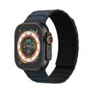 Pulseira Magnética De Silicone Para Apple Watch Ultra 2 49mm 45mm 44mm 40mm 42mm 46mm 41mm 38mm