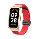 Pulseira Magnética De Silicone Para Xiaomi Mi Band 9/8 E Redmi Band 2 3 - Acessórios Para Smartwatch