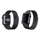 Pulseira Magnética para Apple Watch 42mm 44mm 45mm 49mm Aço Inoxidável Fecho Magnético Compatível com iwo e Outros Smart