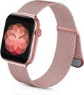 Pulseira Magnética para Apple Watch 42mm 44mm 45mm 49mm Aço Inoxidável Fecho Magnético Compatível com iwo e Outros Smart