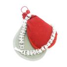 Pulseira Masculina 18cm 1cm Bola 6mm Folheada Prata PL253