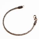 Pulseira Masculina Bali Prata 925 Ponto Peruano Quadrado 3mm Pulseira Masculina Bali Prata 925 Ponto Peruano Quadrado 3mm