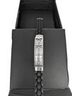 Pulseira masculina borracha e inox cruz casual 20CM PEAC17