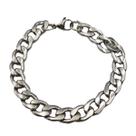 Pulseira Masculina Bracelete Grossa Largura 10mm De Aço Inox Resistente