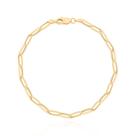 Pulseira Masculina Cart er 3,75mm Em Ouro 18k