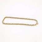 Pulseira Masculina Cordão Baiano 2mm X 18.5cm Em Ouro 18-750