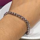 Pulseira Masculina de Aço Inox Presente Não escurece