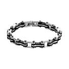 Pulseira Masculina De Aço Inoxidável Estilo Punk Rock Biker, Corrente De Bicicleta, Joia Da Moda