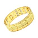 Pulseira masculina de cobre puro 3500 Gauss 3X pulseiras de ligação de terapia magnética de força Pulseira masculina de cobre puro 3500 Gauss 3X pulseiras de ligação de terapia magnética de força