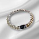 Pulseira Masculina e Feminina em Prata 925 Estilo Grumet Brilho Intenso e Fecho Seguro Pulseira Masculina e Feminina em Prata 925 Estilo Grumet Brilho Intenso e Fecho Seguro