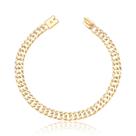 Pulseira Masculina Elo Duplo Grumet Ouro Puro 10k Gaveta