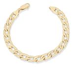 Pulseira Masculina Formada Por Fio De Elos 551029