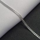 Pulseira masculina groumet - prata