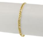Pulseira Masculina Grumet 3x1 3.0 Ouro 18k 750 18 Cm Linda Pulseira Masculina Grumet 3x1 3.0 Ouro 18k 750 18 Cm Linda