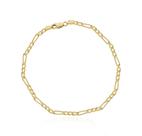 Pulseira Masculina Grumet 3x1 Em Ouro 18k